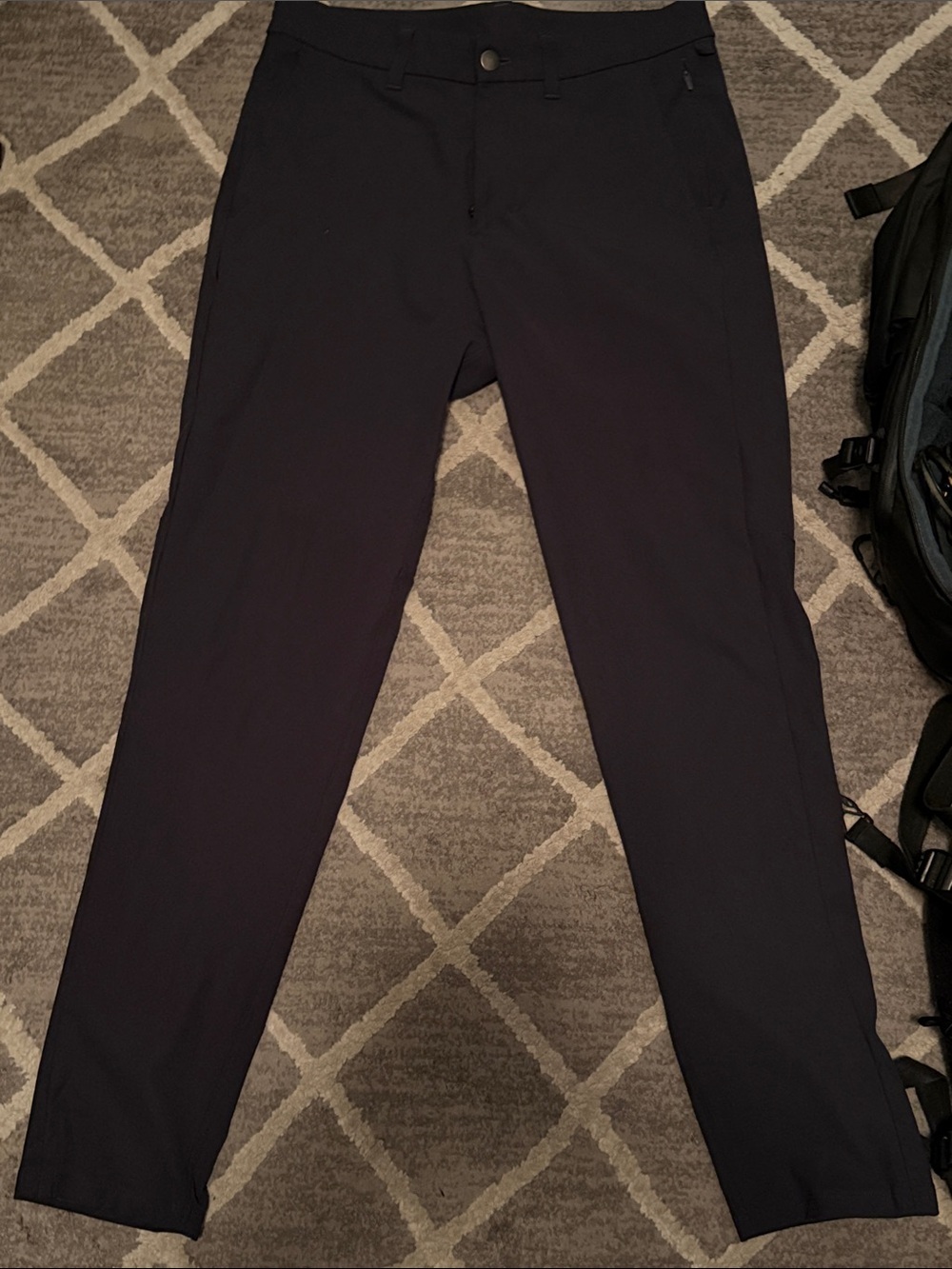 lululemon athletica Men's Dark Navy Slim Chinos